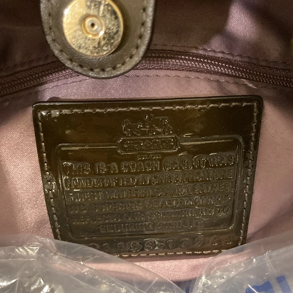 Coach euc fabric